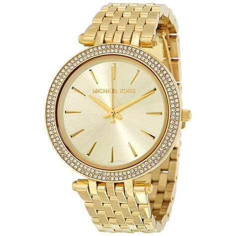 gold womens michael kors watch|Michael Kors small gold watch.